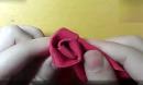 手工折纸教程桔朵 海绵纸彩塑棉手工玫瑰花