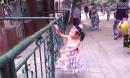 2014年8月女儿逛人民动物园