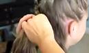 时尚发型扎法流行美儿童盘发教程蜈蚣辫的编法图解最版